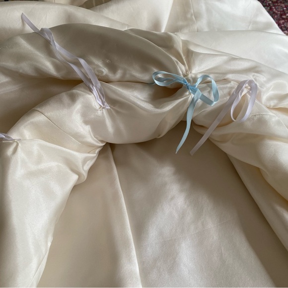 VINTAGE, NWOT Badgley Mischka strapless wedding gown Style #13128 - Picture 7 of 12